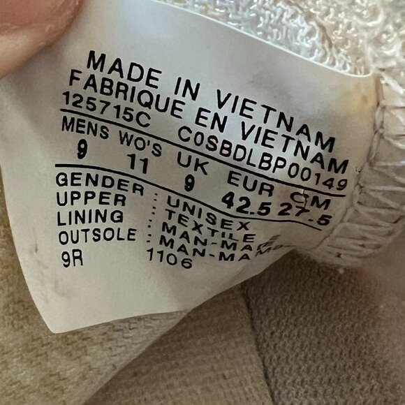 Rare Converse Chuck Taylor All Star Remix Women's 11 White Red - Picture 9 of 11